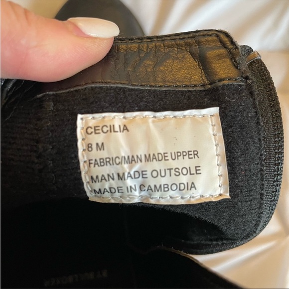 Black Chunky Boots - Picture 5 of 7